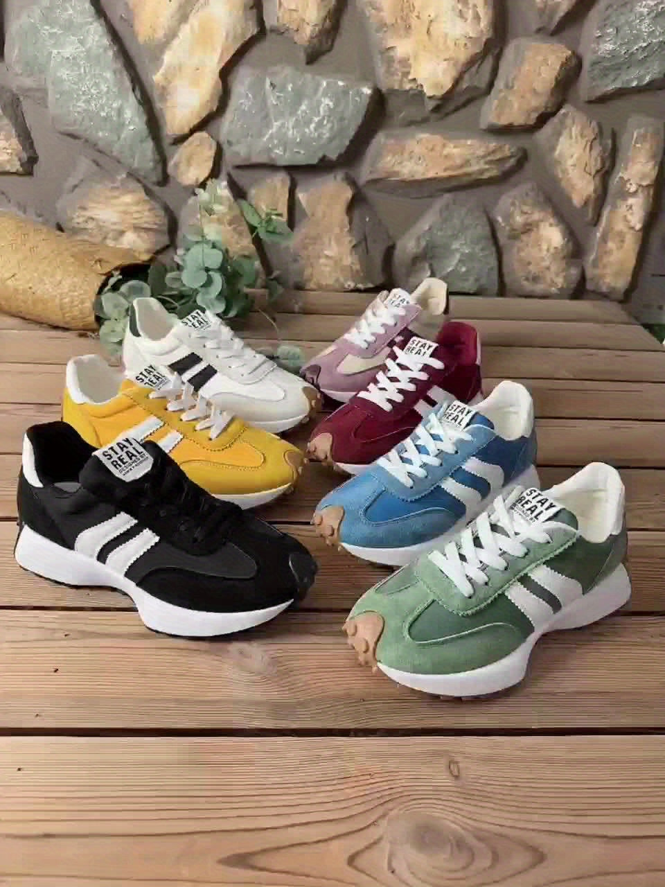 Damen Retro-Sneaker, die perfekte Kombination aus Stil, Komfort und sportlicher Eleganz.