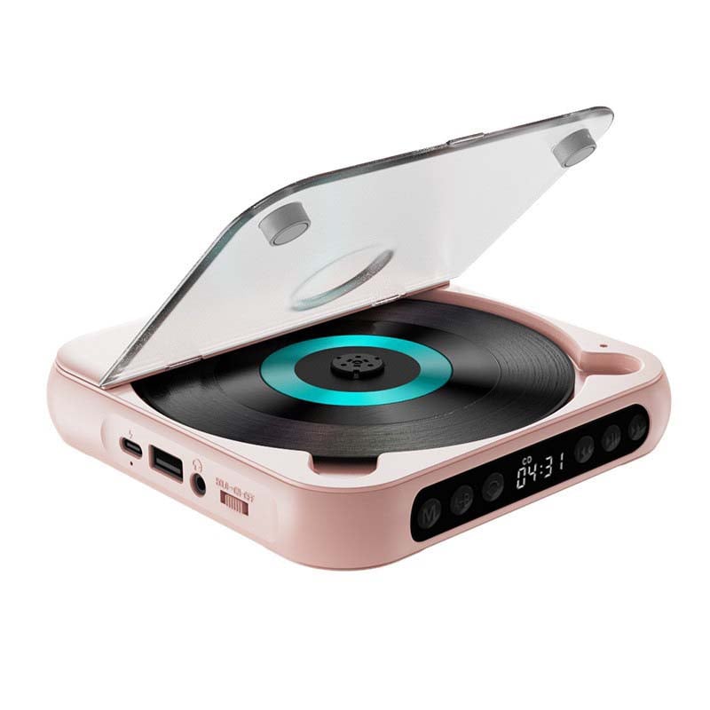 Geschenkidee Elektronik: Mobiler CD-Player mit Bluetooth und langer Akkulaufzeit.