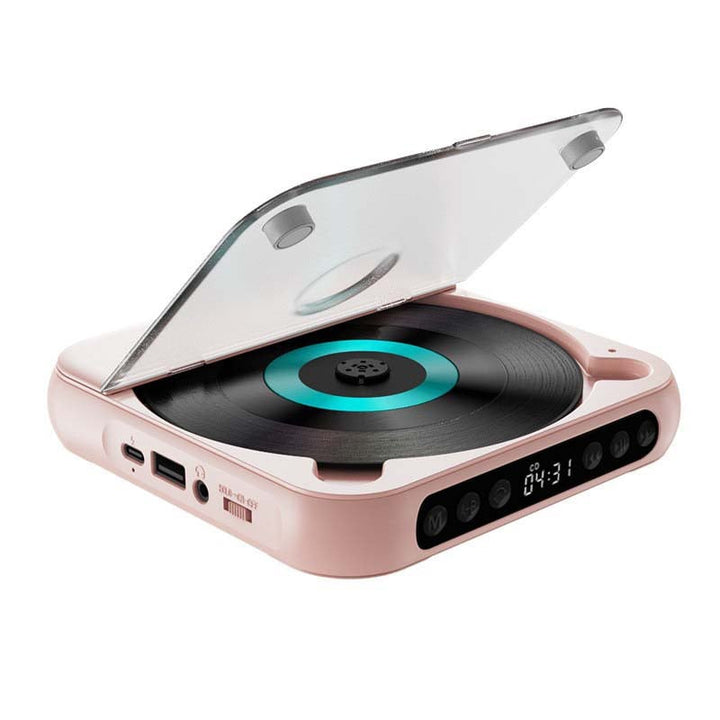 Geschenkidee Elektronik: Mobiler CD-Player mit Bluetooth und langer Akkulaufzeit.