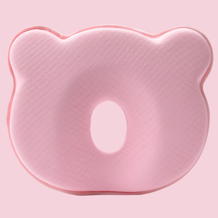 ErgoNest Babykissen aus Memory-Schaum unterstützt gesunde Kopfform & bietet hohen Schlafkomfort.