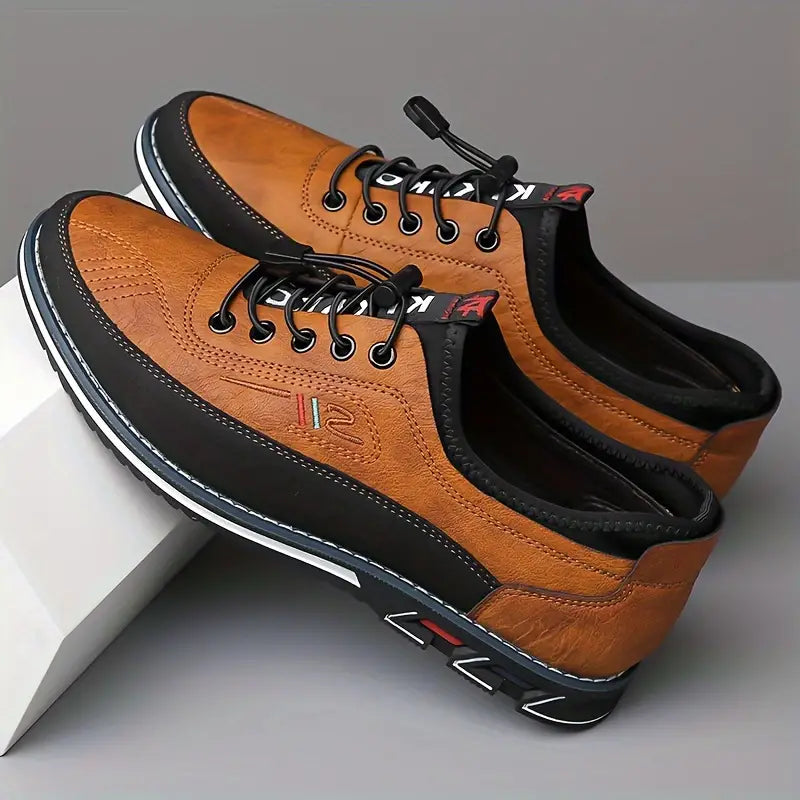 Graue Herren Freizeitschuhe, modern & komfortabel, ideal für jeden Tag.