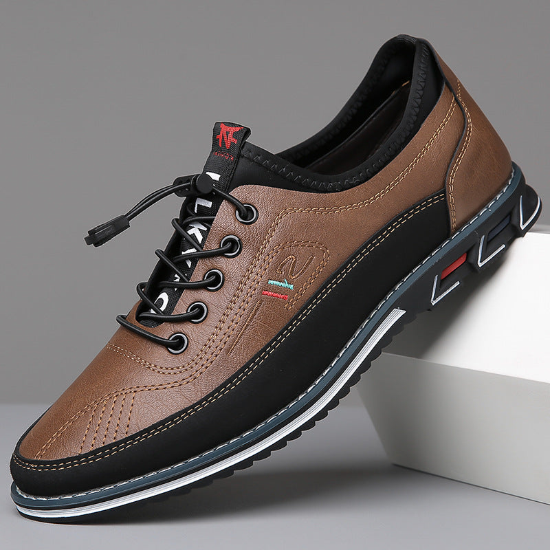 Elegante braune Komfortschuhe, vielseitig für Freizeit und Business-Casual.