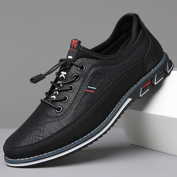 Klassische Herren-Schnürschuhe, in Schwarz, Braun oder Grau, hoher Komfort.