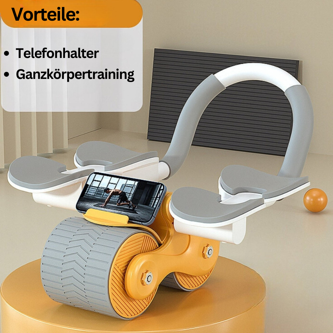Effektives Ganzkörpertraining mit dem CoreRoller Max; stärkt Rumpf, Schultern, Arme für Fitness & Muskelaufbau.