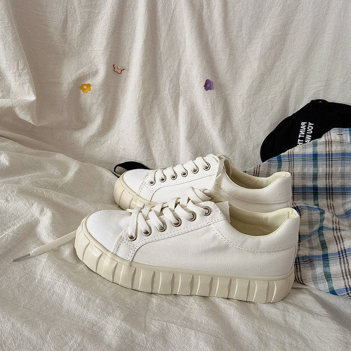 Fashion Damen Low-Top Sneaker – bequemer und vielseitiger Freizeitschuh. Perfekte Damenschuhe für Alltag, Frühling & Sommer.
