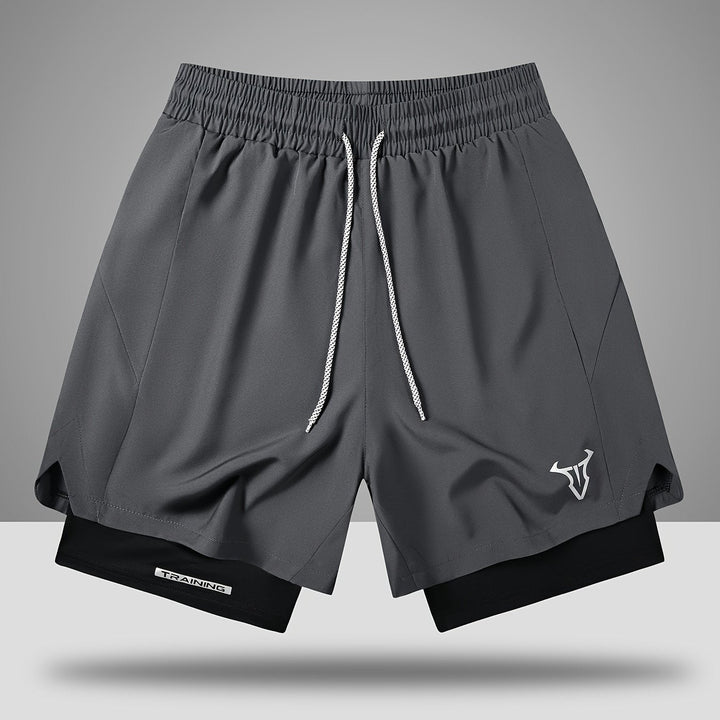 Funktionale Herren Activewear Shorts. Perfekt für Laufen, Fitness, Workout und entspannte Freizeit.