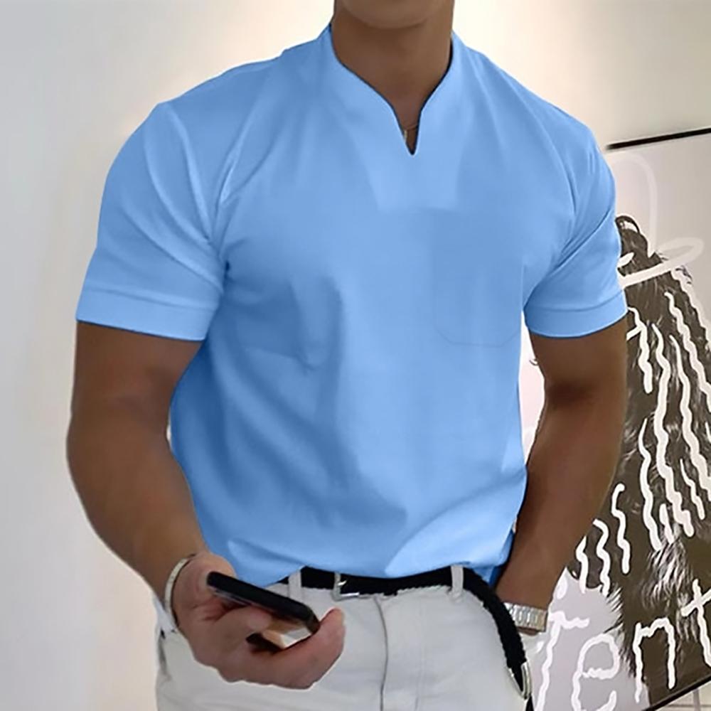 Smart-casual Poloshirt für Herren, ideal für Freizeit und entspannte Business-Anlässe.