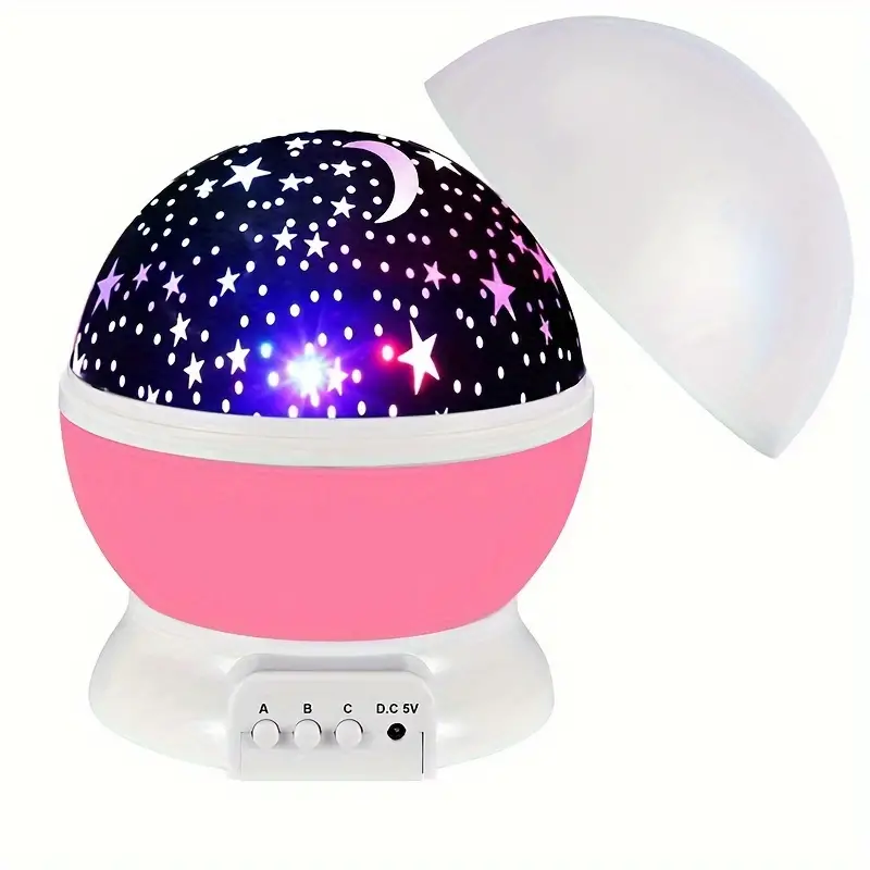 Vielseitiges Kinderzimmer-Nachtlicht, Sternenprojektor Lampe – eine tolle Geschenkidee für kleine Träumer.