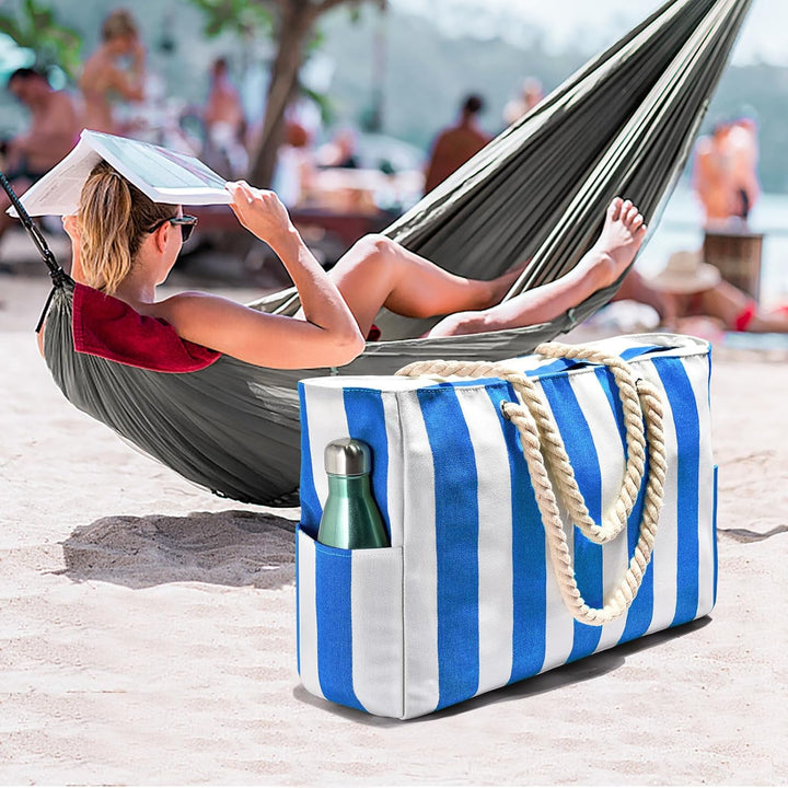 Vielseitige Wochenendtasche für Damen, wasserdicht & sanddicht, auch ideal als Reisetasche oder Badetasche. Groß.