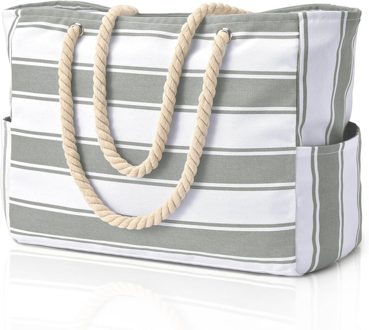 Die perfekte Damen Strandtasche, oversized, wasserdicht & sandabweisend für unbeschwerte Tage am Meer. Mehrfarbig.