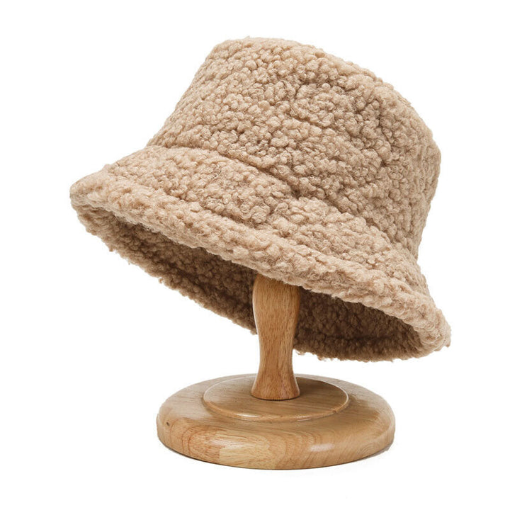 Moderner Teddyhut Unisex als stylischer Winter Fischerhut. Tolle Geschenkidee & trendiges Accessoire für Herbst/Winter.