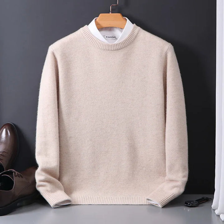 Bequemer Herren Winterpullover für legere Casual-Looks. Weicher Strickpullover, perfekt für kalte Tage.