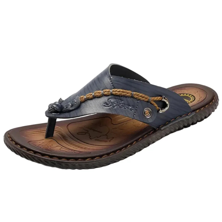 Stylische Herren Flip-Flops Sandalen für den Sommer. Bequeme, leichte Freizeitschuhe für Strand & Alltag.