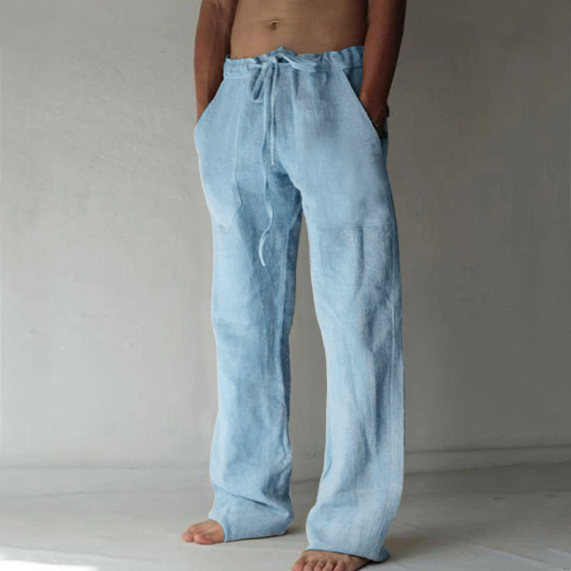 Locker sitzende Herrenhose für entspannte Stunden und bequeme Alltags-Outfits.