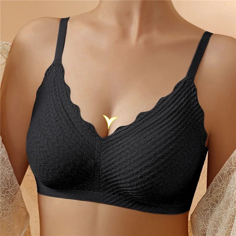 Komfortabler Damen Push-up BH ohne Bügel, schweißabsorbierend & atmungsaktiv.