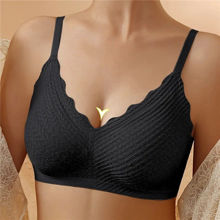 Komfortabler Damen Push-up BH ohne Bügel, schweißabsorbierend & atmungsaktiv.