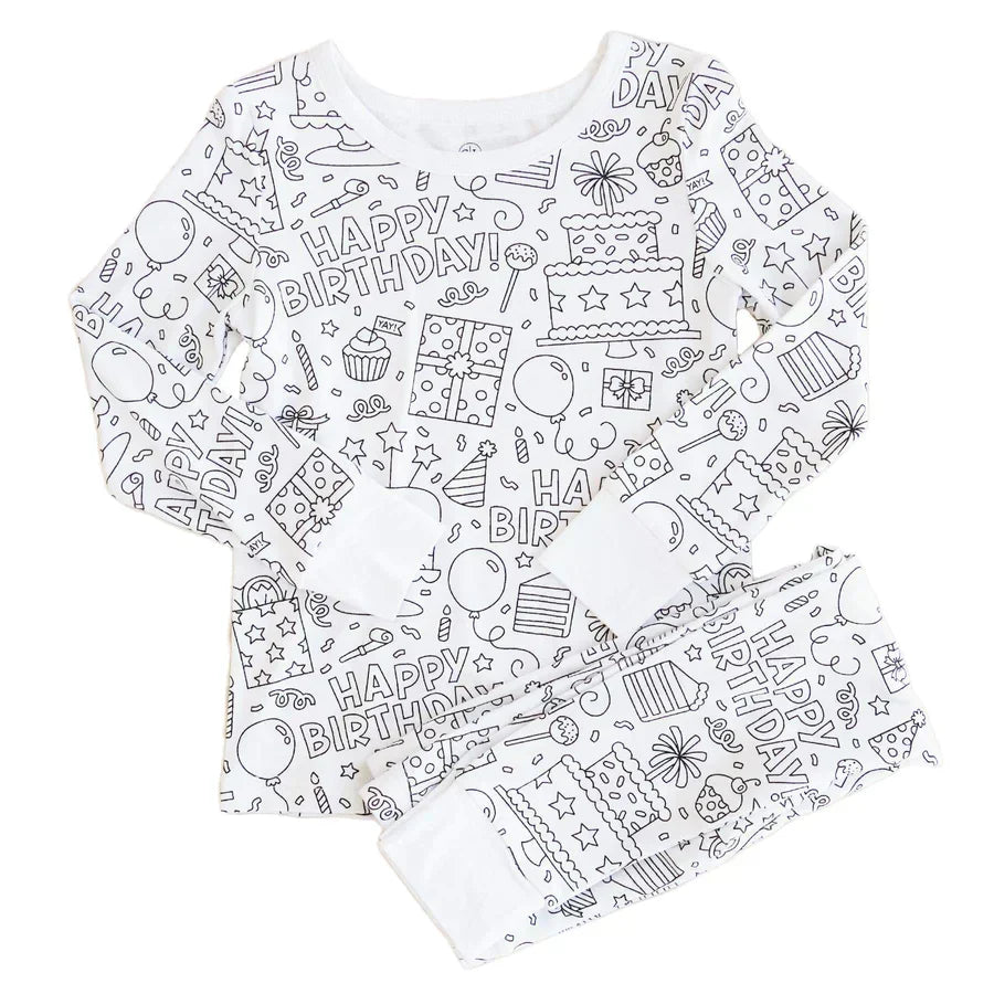 DreamArt Kinder Malpyjama, weicher Schlafanzug zum Bemalen, fördert Kreativität & Fantasie der Kids.