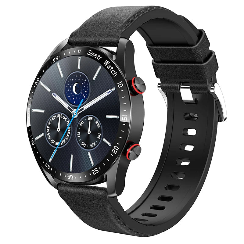 Unisex Wearable am Handgelenk: Stilvolle Smartwatch mit EKG, Herzfrequenz und Bluetooth Anruffunktion.