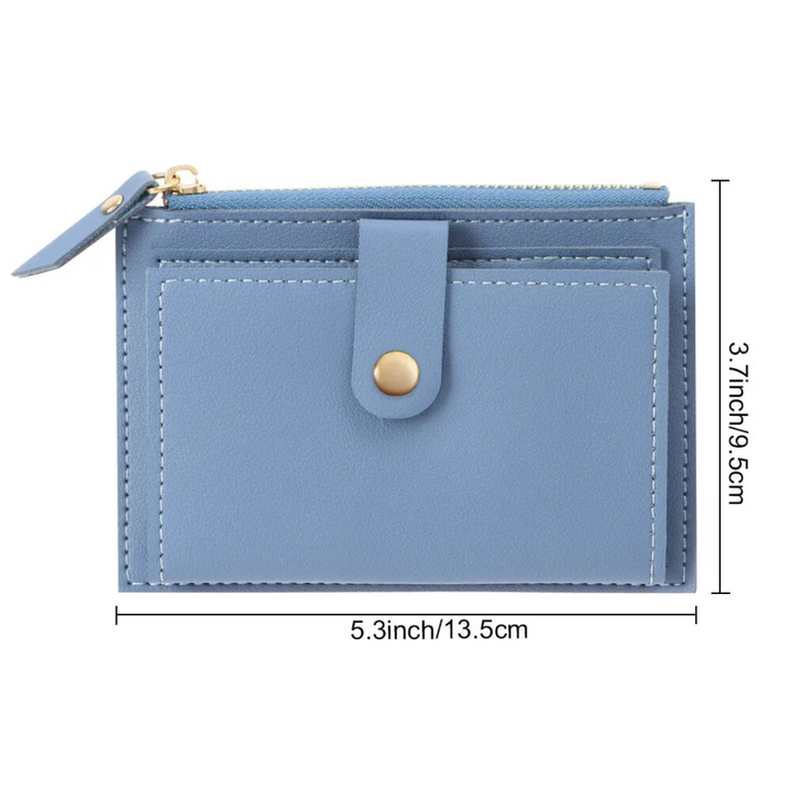 Zeitloses Unisex Portemonnaie. Elegante Mini-Geldbörse mit vielseitigem Nutzen.