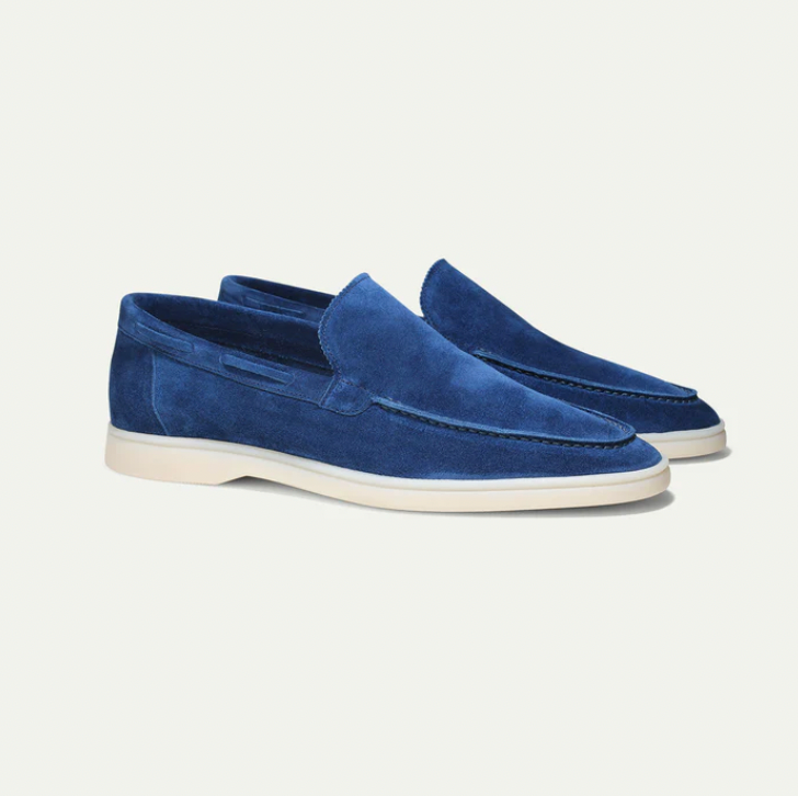 Stilvolle Herren Loafer in Cognac, die perfekte Ergänzung für elegante Business- & Freizeit-Outfits Herbst/Frühling.