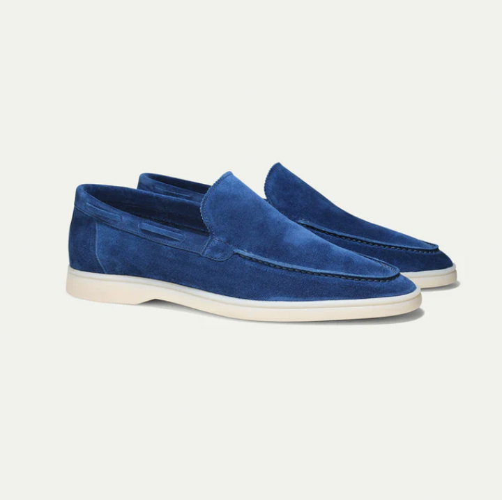 Stilvolle Herren Loafer in Cognac, die perfekte Ergänzung für elegante Business- & Freizeit-Outfits Herbst/Frühling.