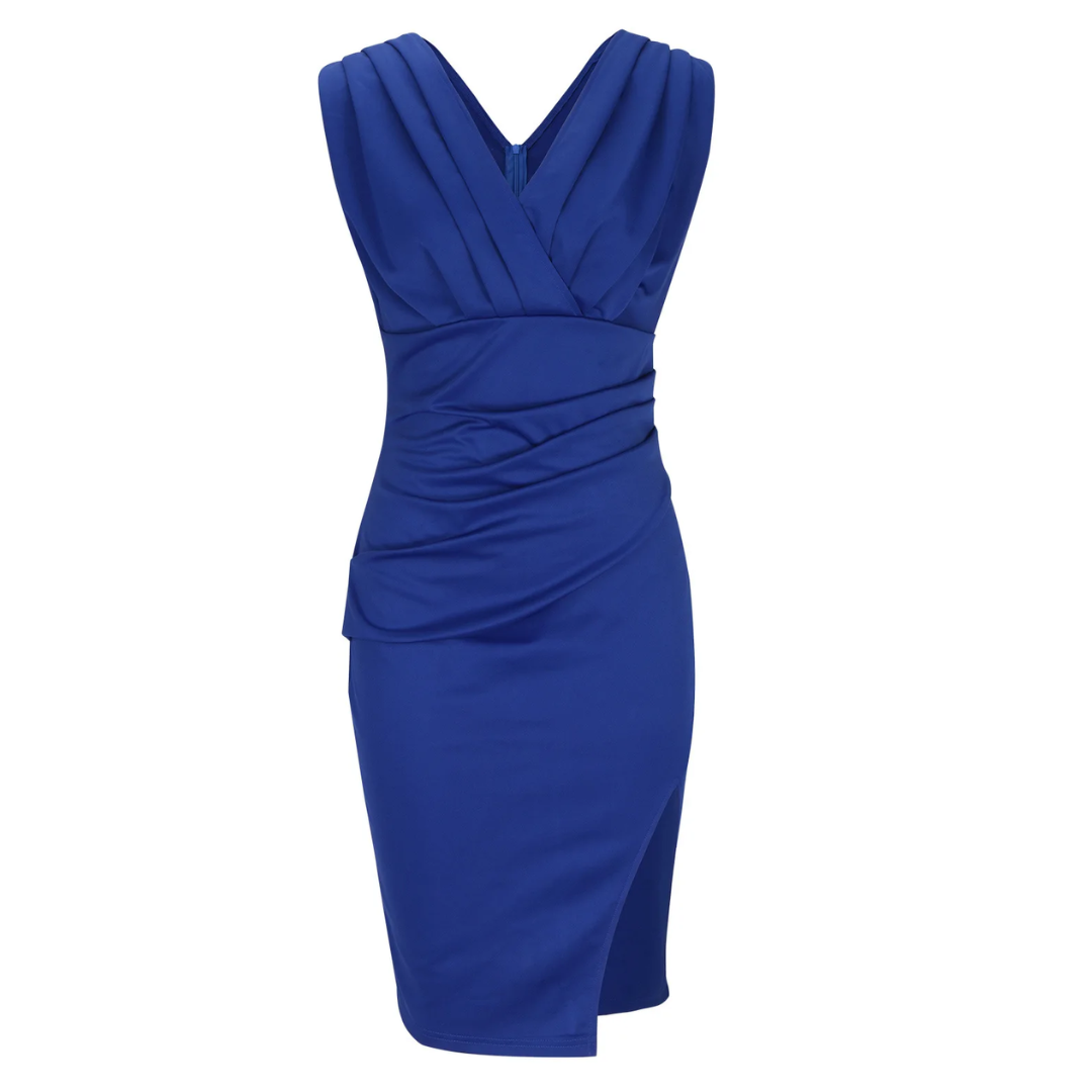 Sophistiziertes Damenkleid, perfekt als festliches Sommer-Abendkleid für Momente.