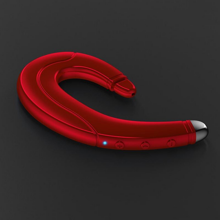 Sicheres AeroVibe Knochenleitungs-Headset mit offenem Ohr Design für Sport & Außenaktivitäten.
