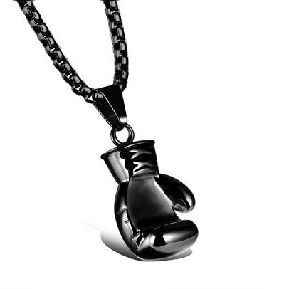Coole Boxhandschuh-Halskette für Männer, als Geschenkidee für einen Champion oder Stärke-Symbol.