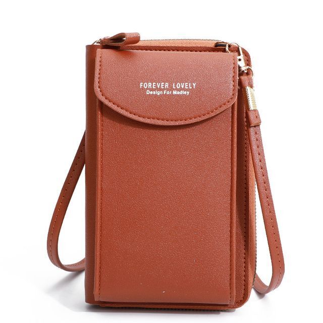 Bequeme Crossbody-Geldbörse für Smartphones, ideal für Reisen und Freizeit.