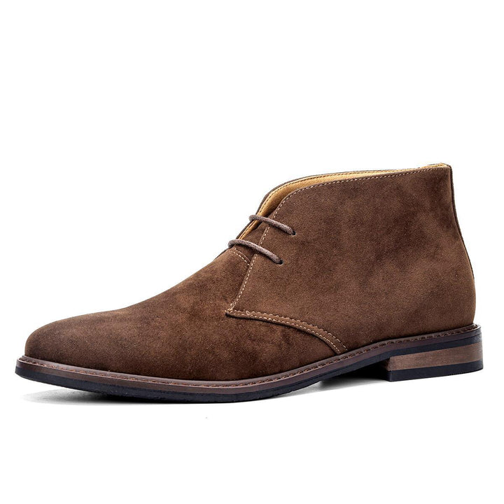 Herren Vintage Desert Boots in Wildleder, bequem und stilvoll für den Alltag und Business Casual.