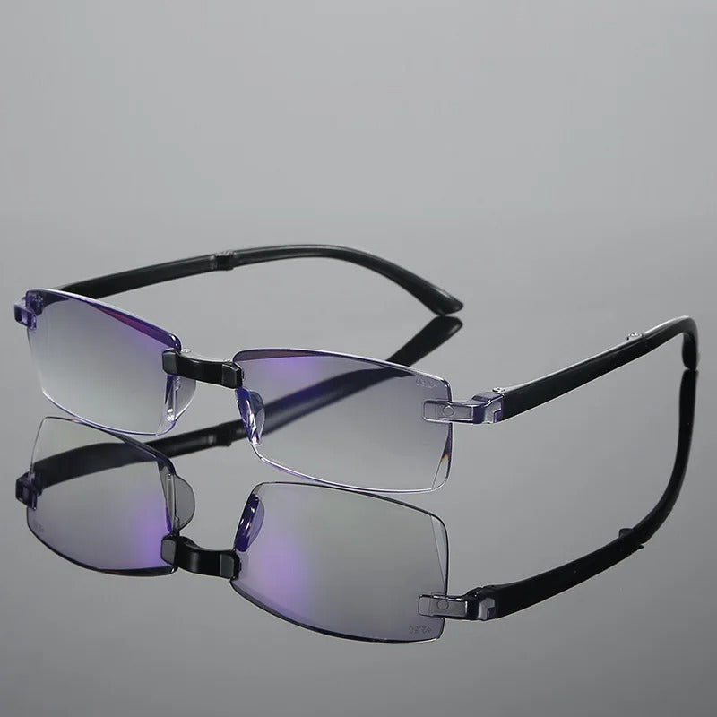 Praktische Unisex Multifokal-Lesebrille, leicht & robust, idealer Augenschutz für langes Lesen.
