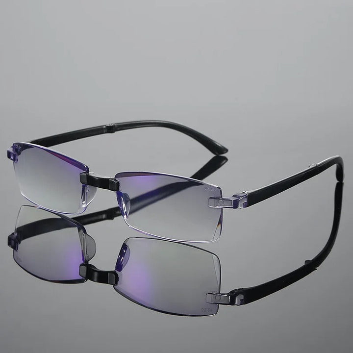 Praktische Unisex Multifokal-Lesebrille, leicht & robust, idealer Augenschutz für langes Lesen.