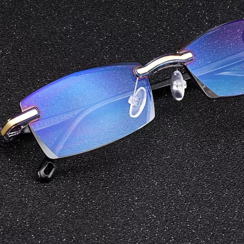 Hochwertige Unisex Lesebrille mit multifokalem Design, robust, komfortabel und effektiv gegen Blaulicht.