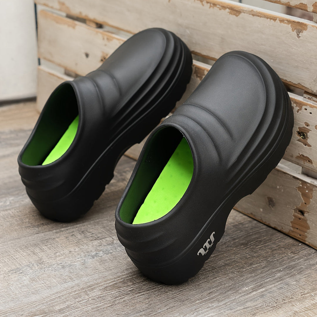 Unisex AquaStep Clogs: Orthopädisch, wasserdicht, komfortabel. Ideal für Arbeit, Pflege & Fußgesundheit.
