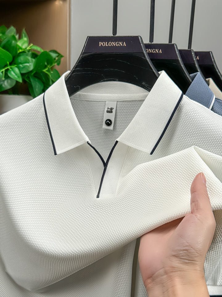 Atmungsaktives Herren Polohemd Modern Fit für Sommer & Frühling. Komfortables Oberteil für Business & Freizeit.
