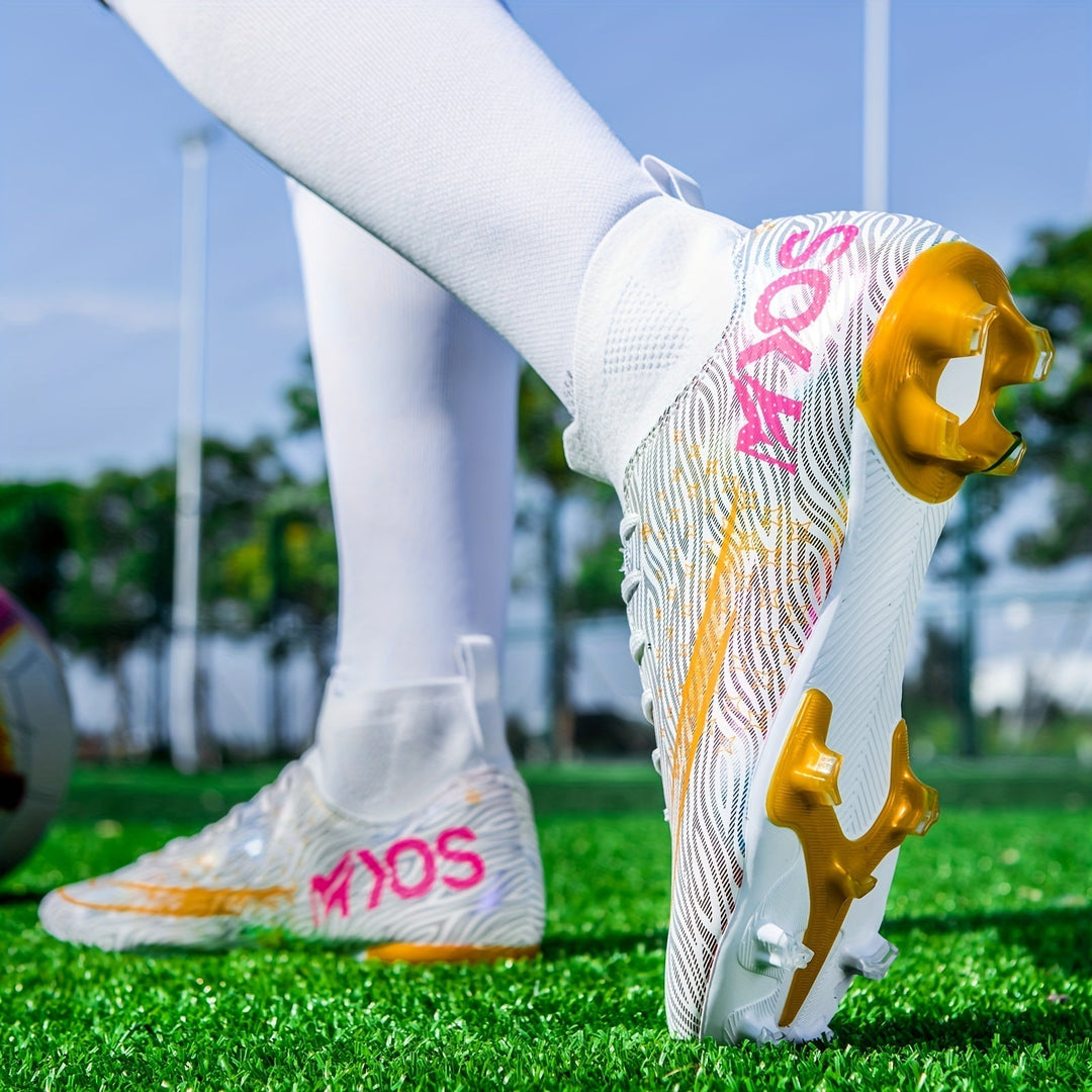 Moderne Unisex Fußballschuhe für Herbst-Performance auf dem Feld.