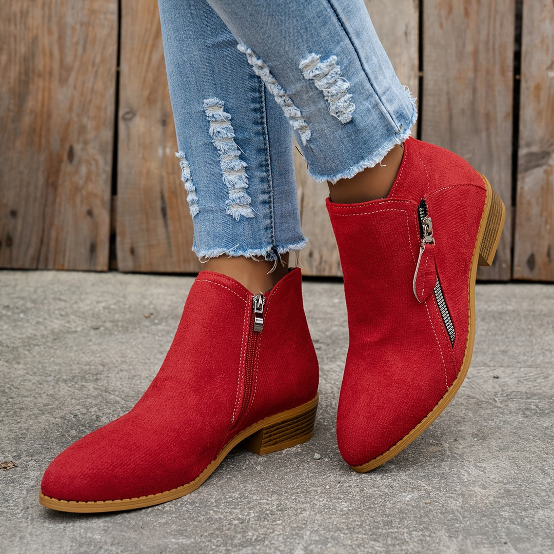 Komfortable orthopädische Damen Winterstiefeletten, für warme Füße und optimale Fußgesundheit.