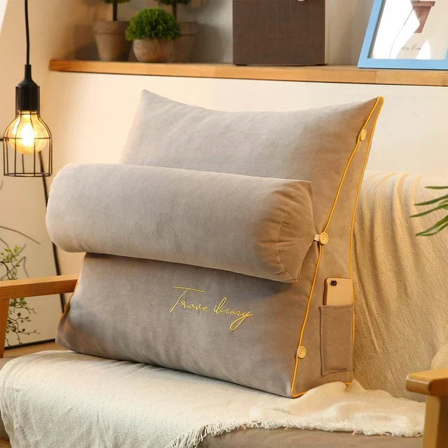 Relaxa Sitzkissen: Ergonomisches Keilkissen für maximale Rückenstütze und Komfort bei langem Sitzen.