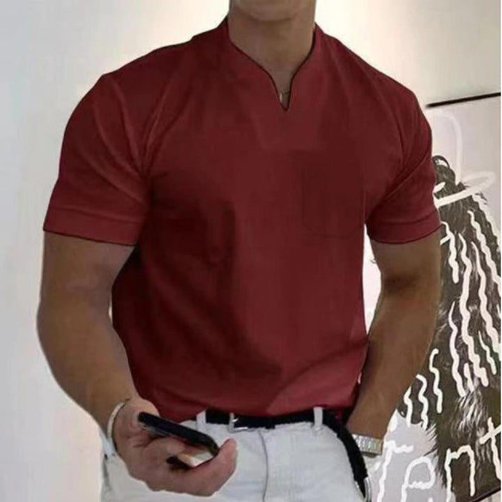 Ultra-bequemes Herren Poloshirt, kurzarm, für maximale Bewegungsfreiheit im Sommer.