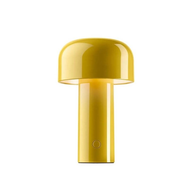 Kabellose Pilz LED Tischlampe mit Farbwechsel, ideal für moderne Ambientebeleuchtung.