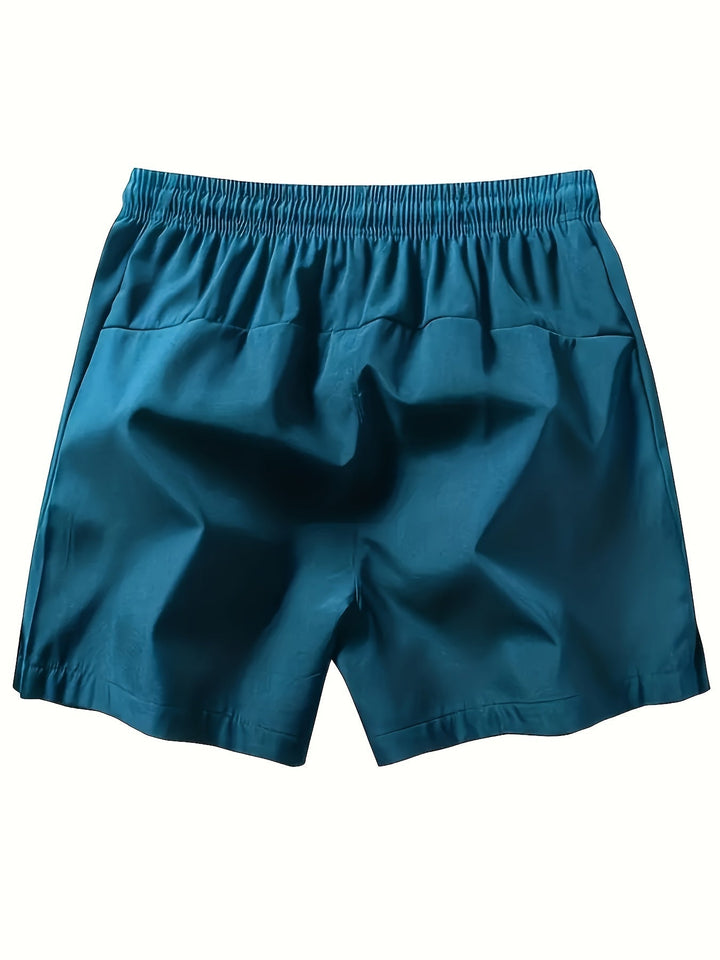 Praktische Seitentaschen der Herren Activewear Shorts, perfekt für Schlüssel oder Handy.