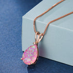 Rosafarbener Opal