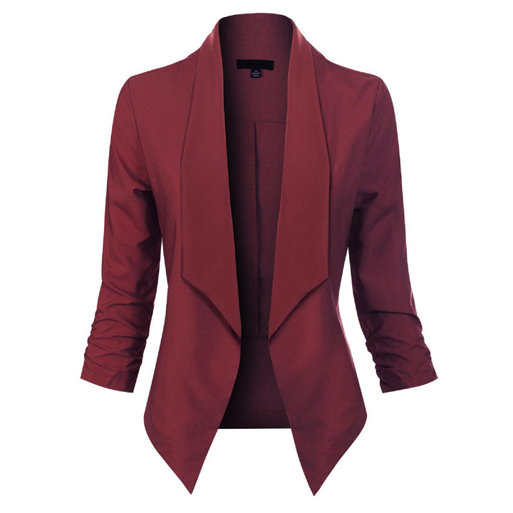 Eleganter offener Damen-Blazer mit Langarm, modern für Business & Freizeit.