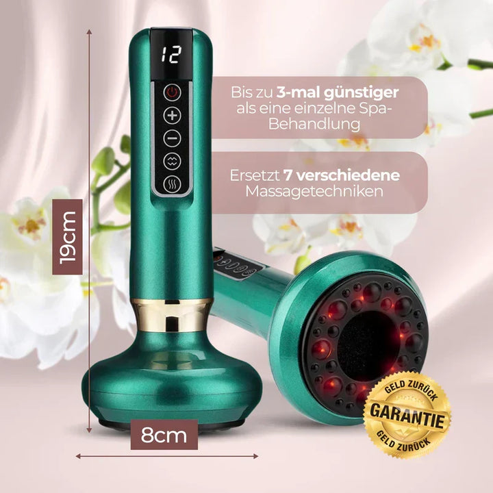 Vielseitiges Infrarot-Massagegerät für Lymphdrainage und straffe Haut, ideal für Körperpflege.