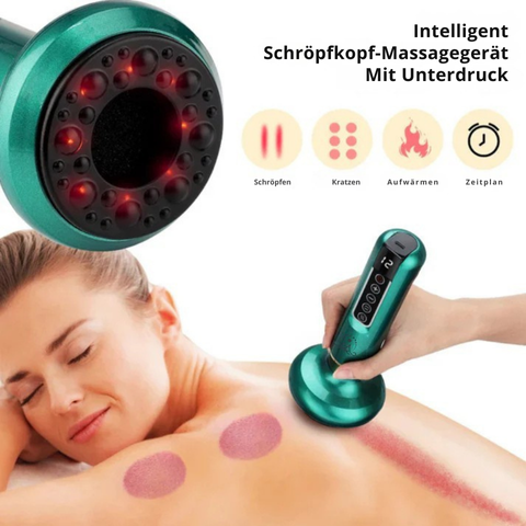 Damen Massagegerät gegen Cellulite mit Wärmetherapie und fördernder Lymphdrainage.