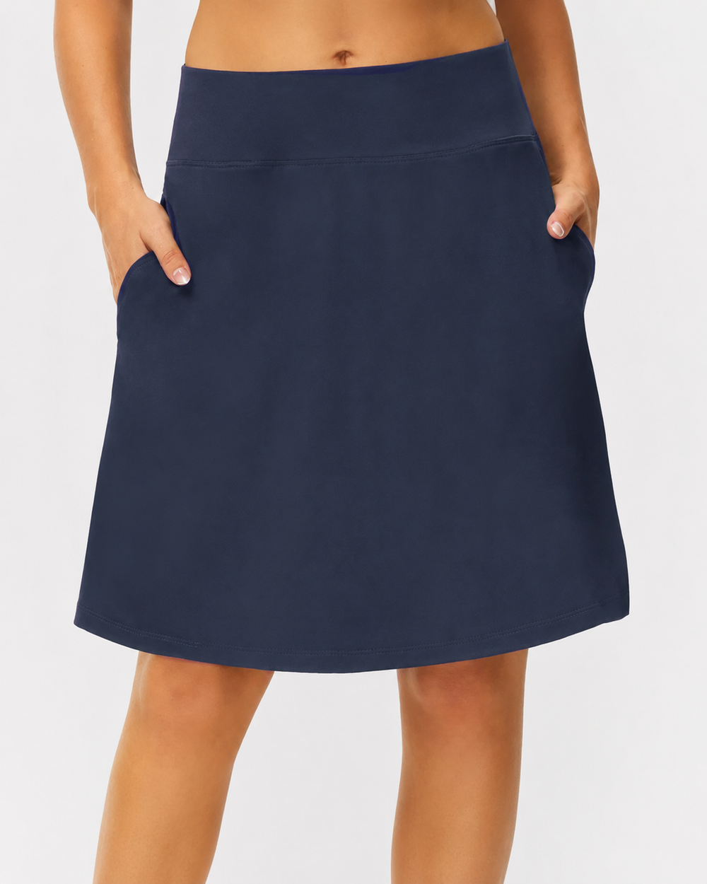 Bequemer Damen Sportrock mit integrierten Shorts, ideal für Tennis, Golf, Workout und Yoga.