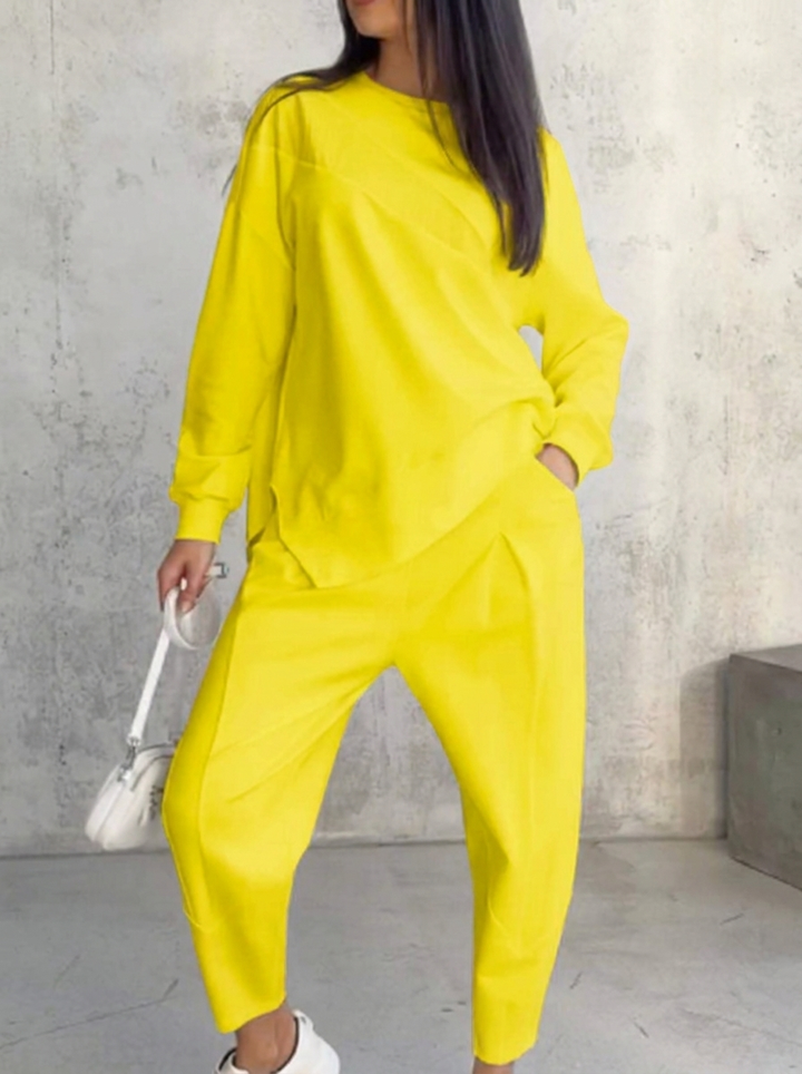 Die bequeme Hose des Damen Loungewear Sets. Perfekt für maximale Entspannung und Komfort.