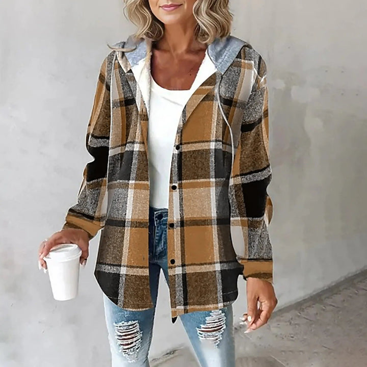 Warme Damen Jacke, stilvoll und komfortabel, ein Must-have für den Herbst.