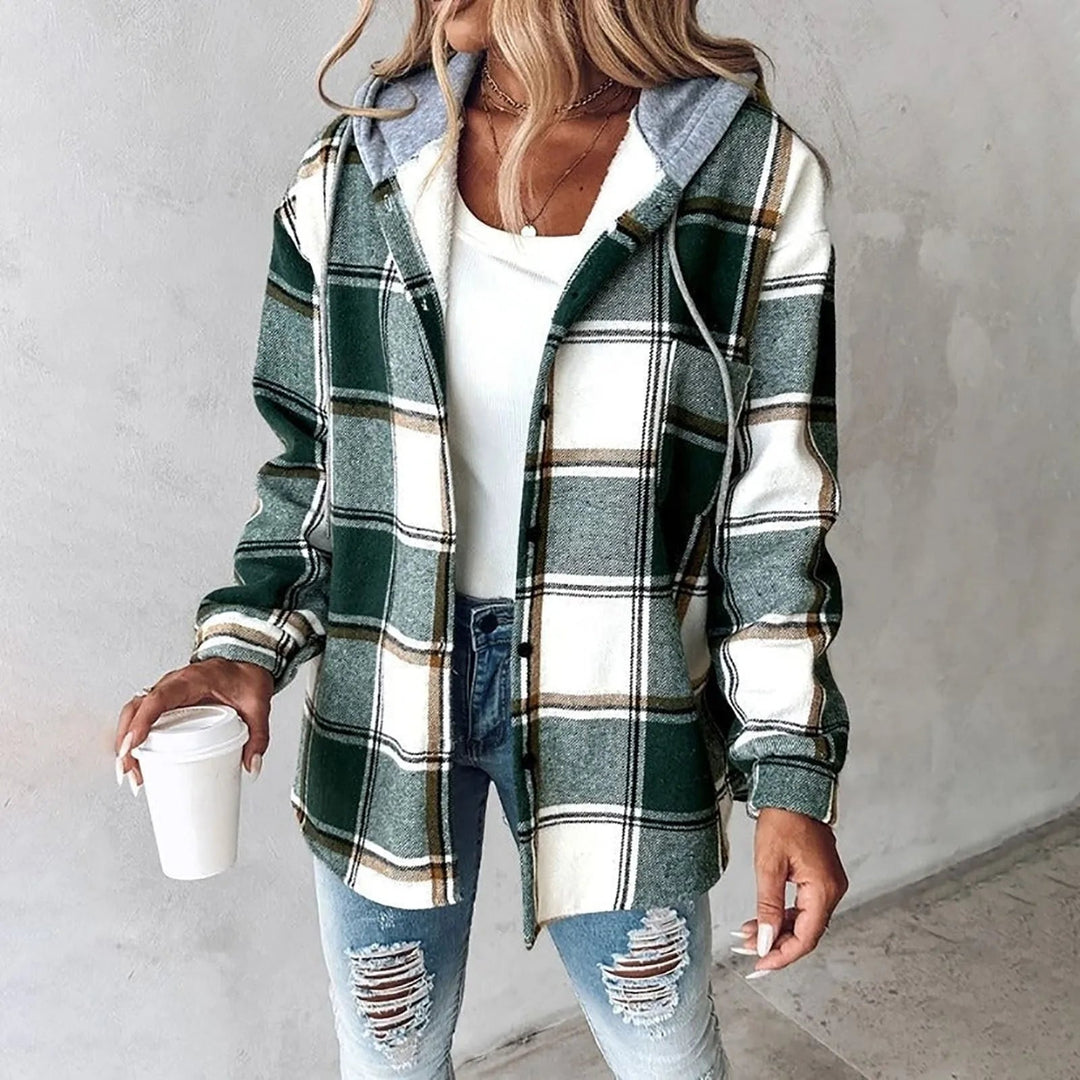 Komfortable Herbstjacke Damen, stilvoll und warm, ideal für den täglichen Gebrauch.