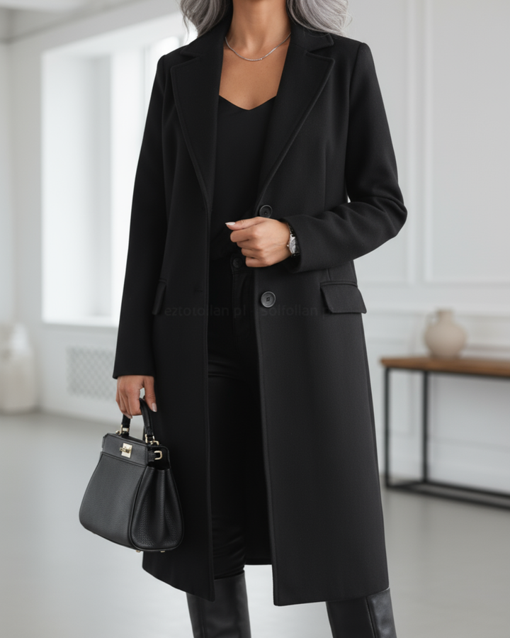 Hochwertige Damen Longline Jacke für Herbstmode. Stilvolle Frauenkleidung, elegant & bequem.